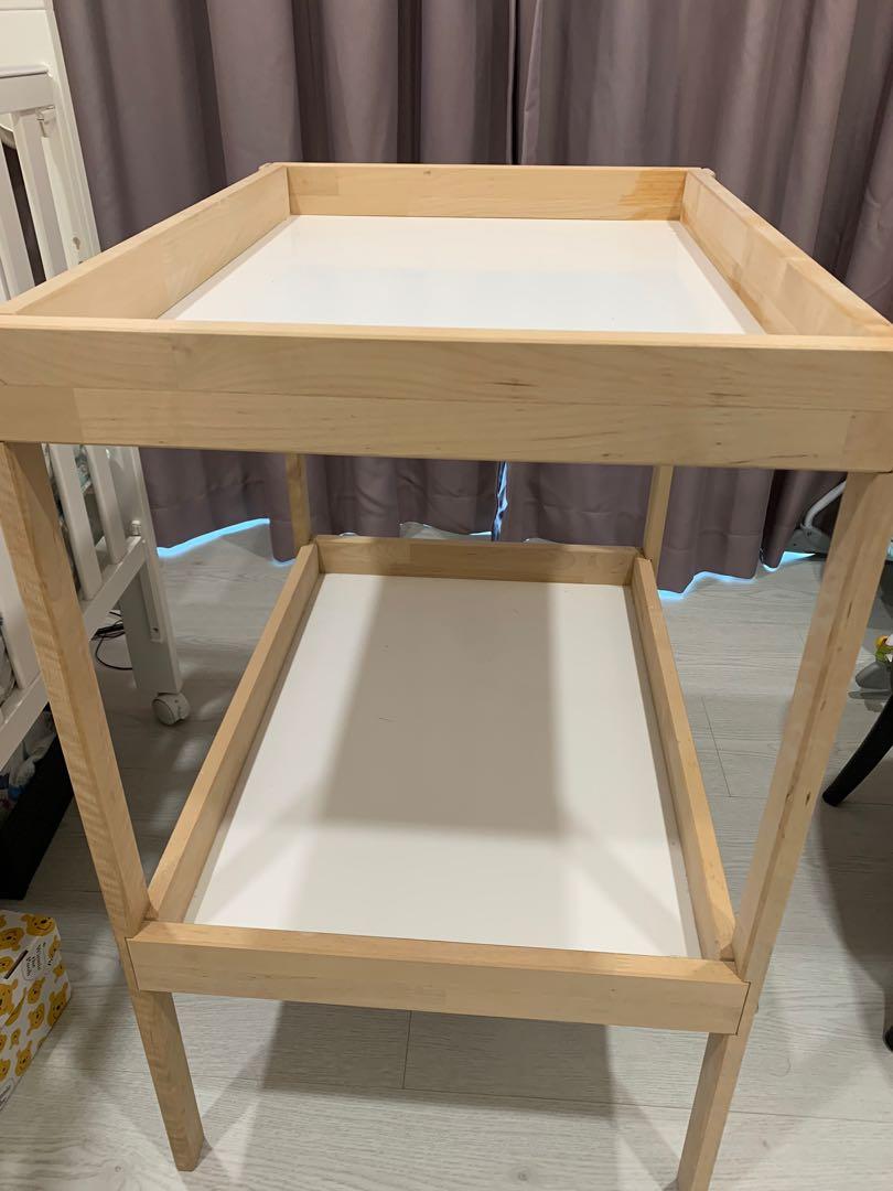IKEA Changing Table Sniglar with Storage Box, Babies & Kids, Baby
