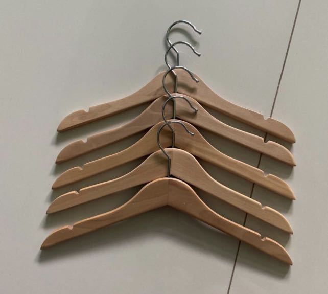 Ikea kids wooden hangers sale