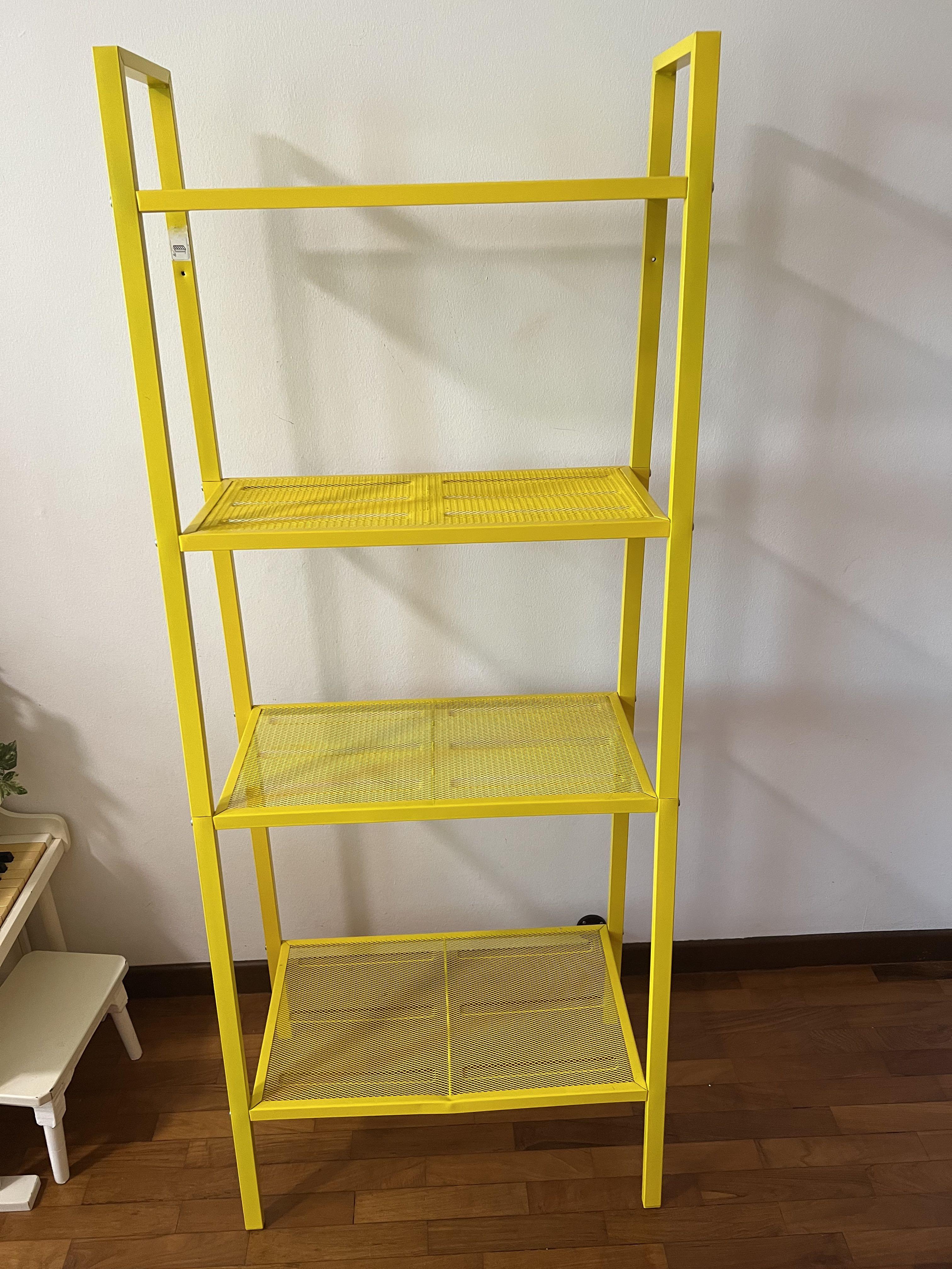 IKEA Shelf LERBERG Yellow, Furniture & Home Living, Furniture, Shelves