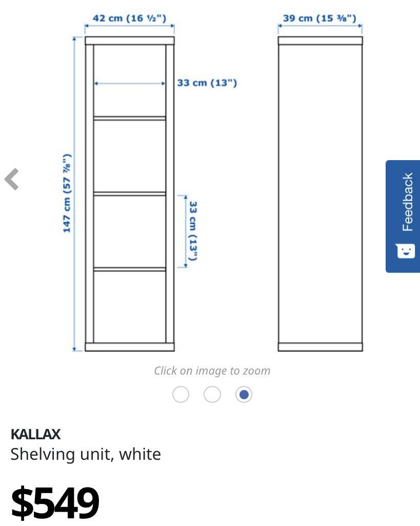 IKEA shelving, desk and chest of drawers. KALLAX, BRIMNES, MICKE, 傢俬＆家居
