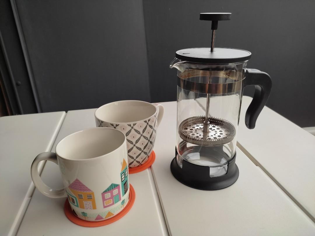 IKEA Upphetta Coffee press cafetiere fresh coffee maker, Furniture ...
