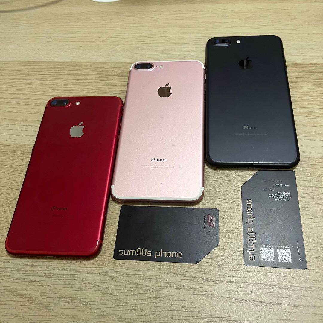 iPhone 7 Plus 32GB / 128GB / 256GB 100%電池健康度100% Battery Life