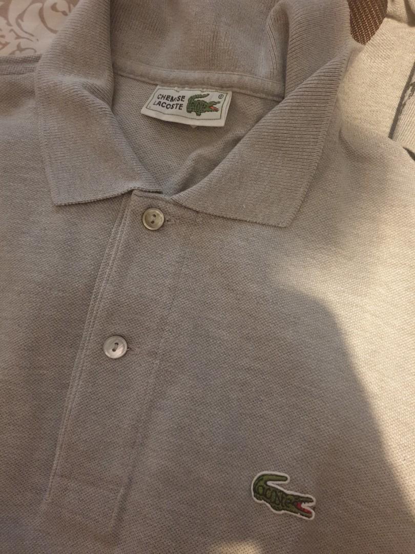 Kaos kerah lengan panjang lacoste 