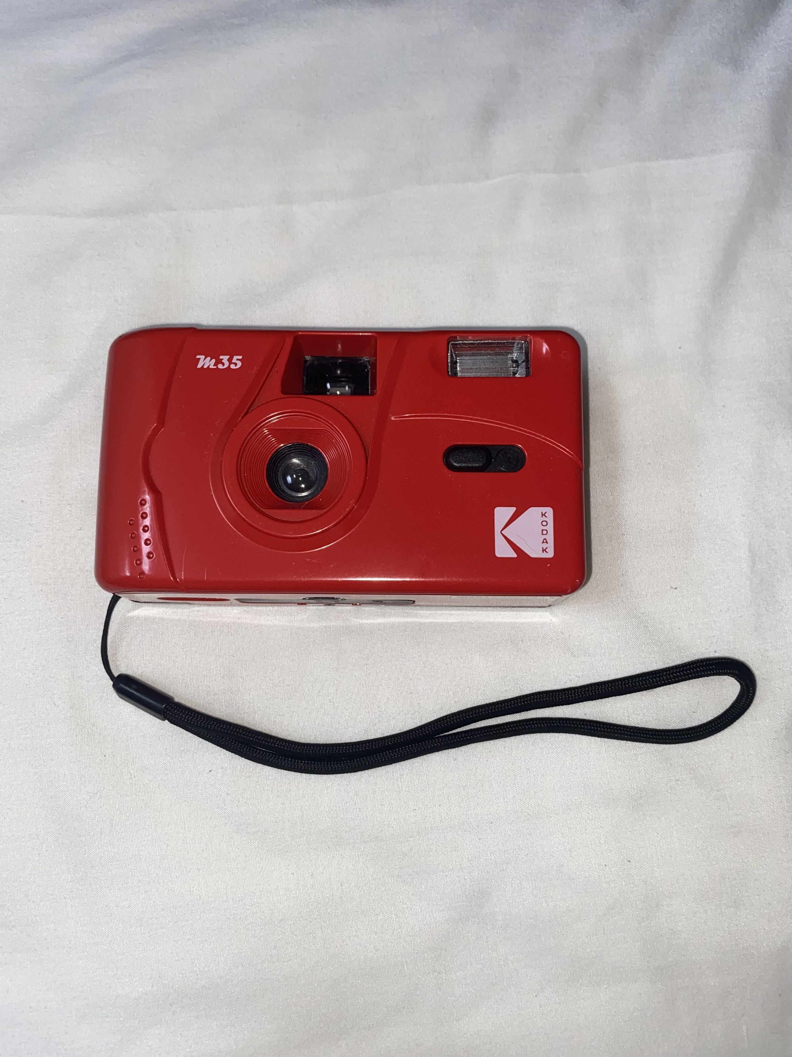 Kodak M35 Reusable 35mm Point and Shoot Red Compact Film Camera