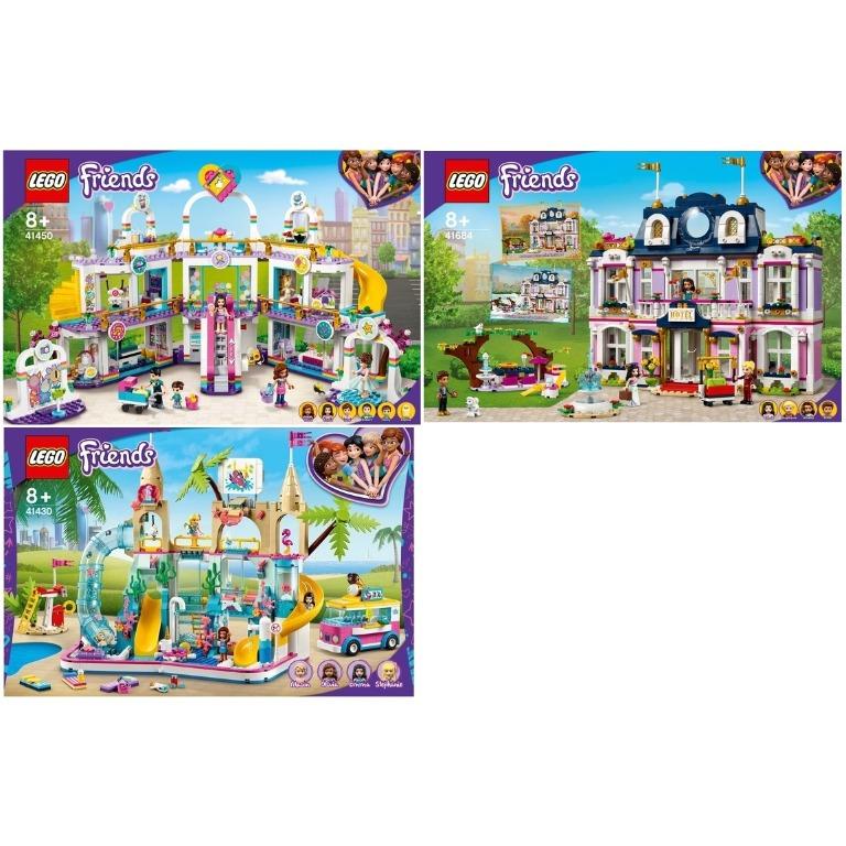 LEGO Friends 41684 Grand Hotel in the town of Heartlake