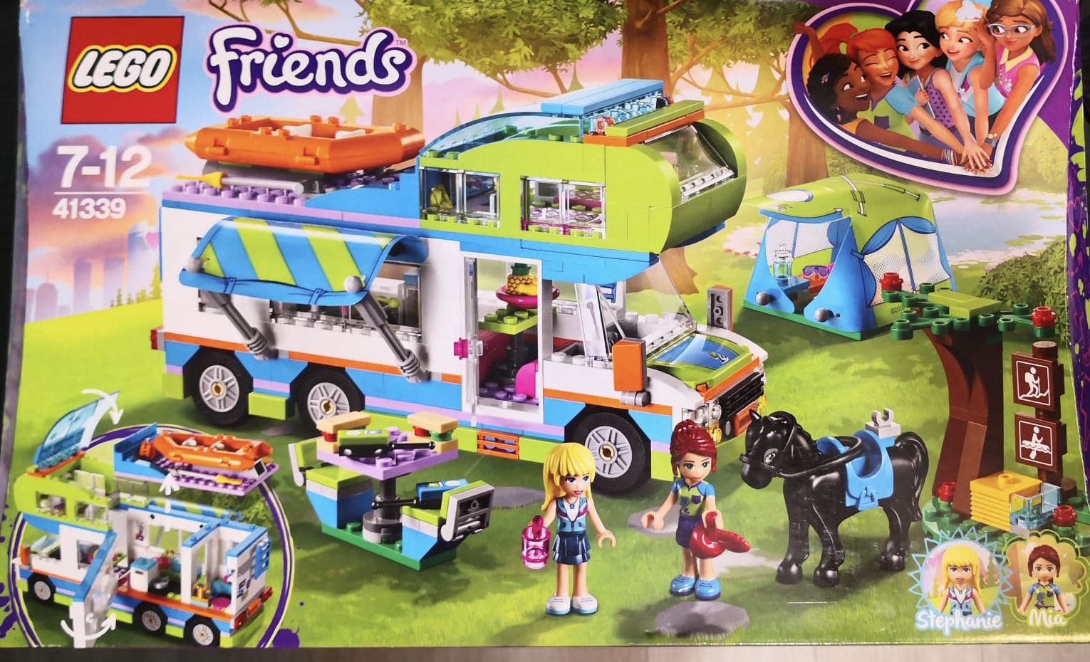 Lego Friends Mia S Camper Van 41339 興趣及遊戲 玩具 And 遊戲類 Carousell