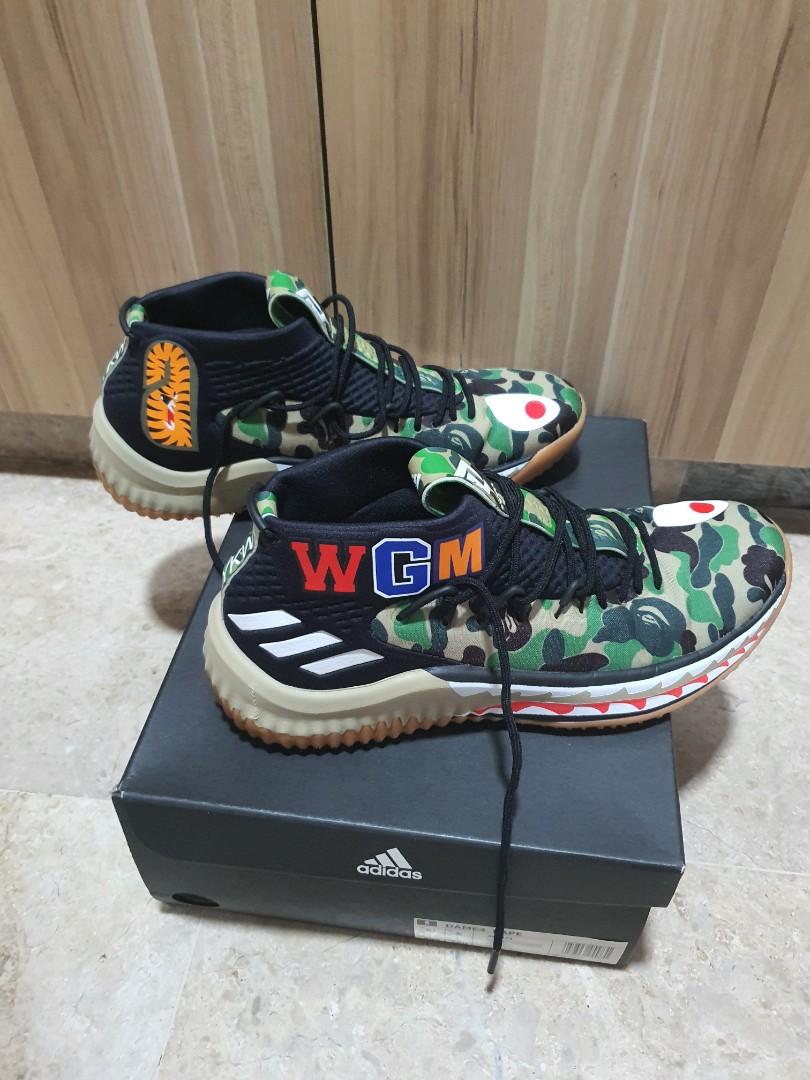 Limited Edition DAME4 BAPE addidas Original