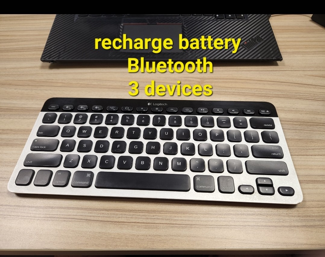 Logitech k811 recharge Bluetooth EasySwitch Keyboard for mac, ipad and