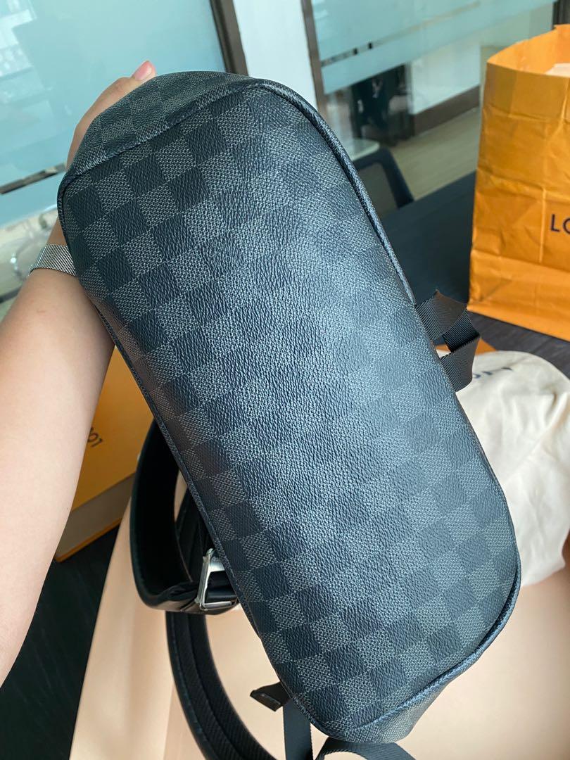 Shop authentic Louis Vuitton Damier Graphite Zac Backpack at revogue for  just USD 2,000.00