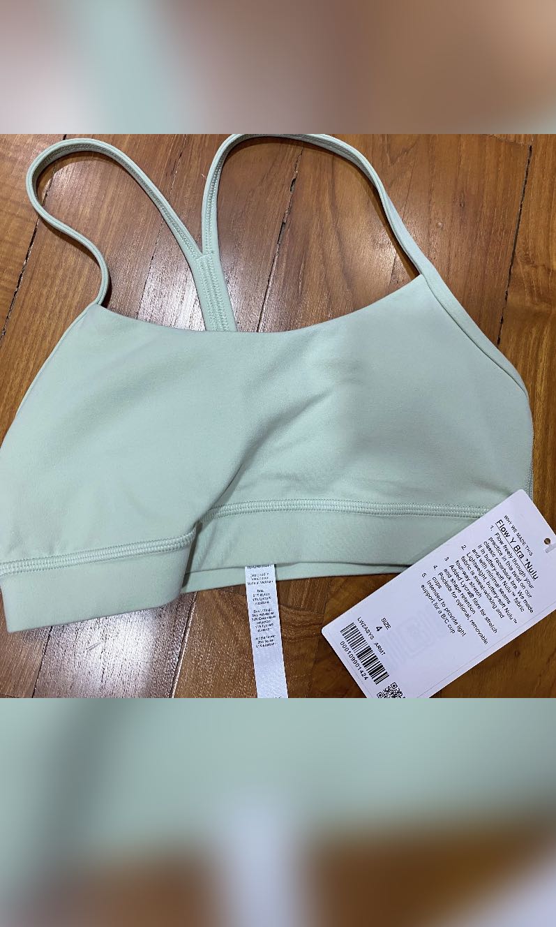 Lululemon Flow Y Bra size 4, Women's Fashion, Activewear on Carousell