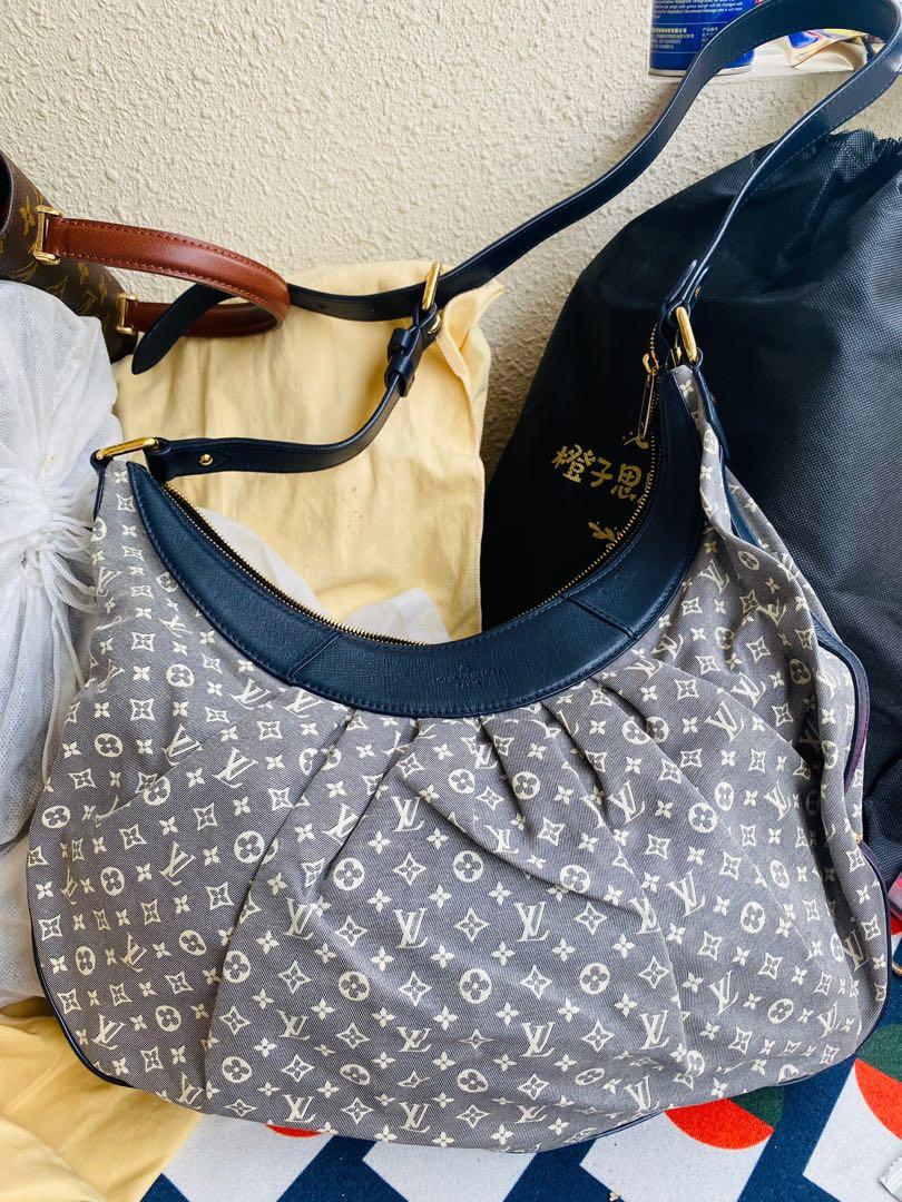 LV M40404 Rhapsody Monogram Ideal canvas navy bag