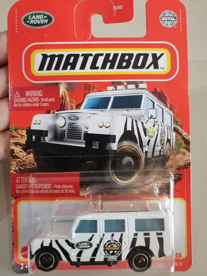 Matchbox 2022 MBX Off Road 1965 Land Rover Gen II Safari White