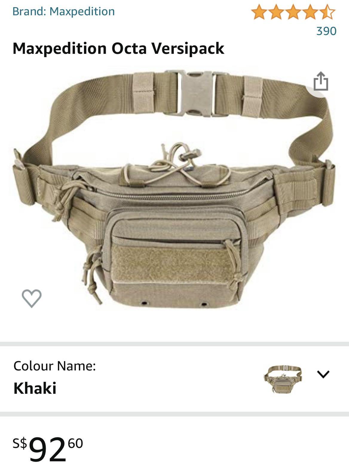Maxpedition fanny clearance pack