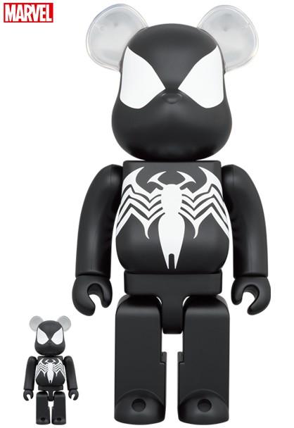 現貨Medicom BE@RBRICK 黑蜘蛛俠Spider-Man Black Costume 100% 400 