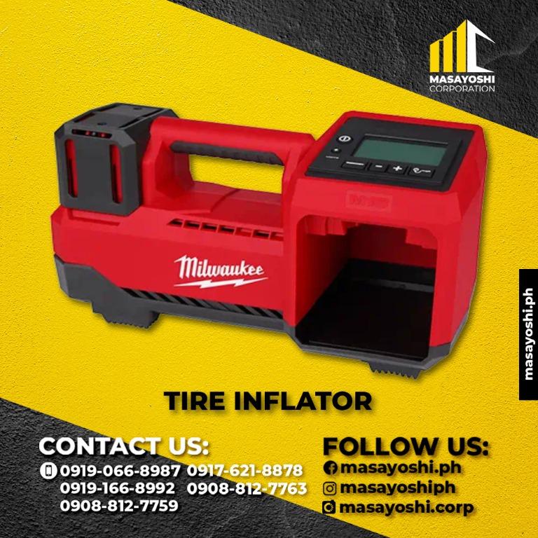 Milwaukee M18 Inflator Tire Inflator Car Tools Milwaukee