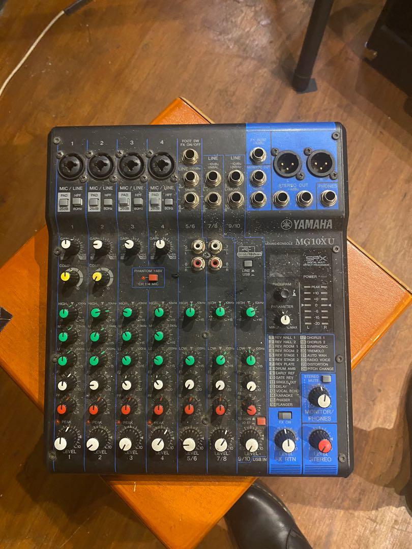 Mixer yamaha mg10xu, Musik & Media, Aksesoris di Carousell