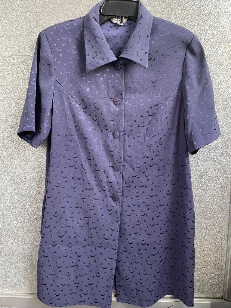 Navy Blue Polo Dress, Women's Fashion, Dresses & Sets, Dresses on Carousell