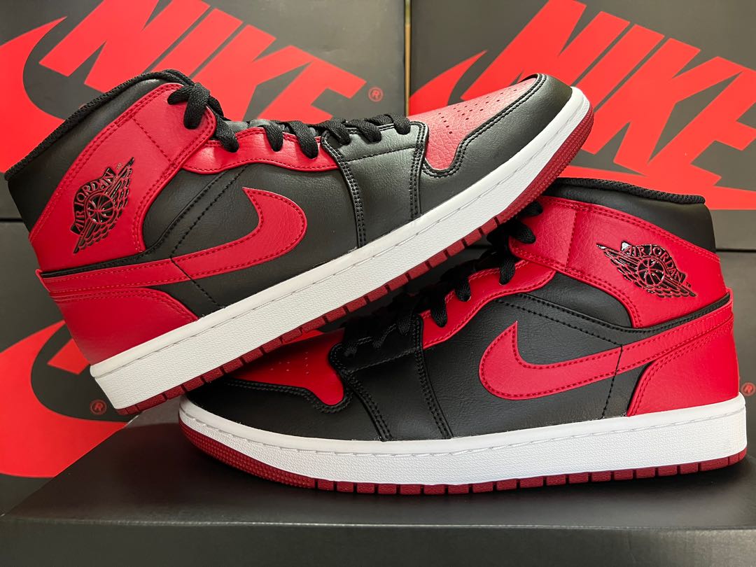Air jordan 1 hot sale black and red banned