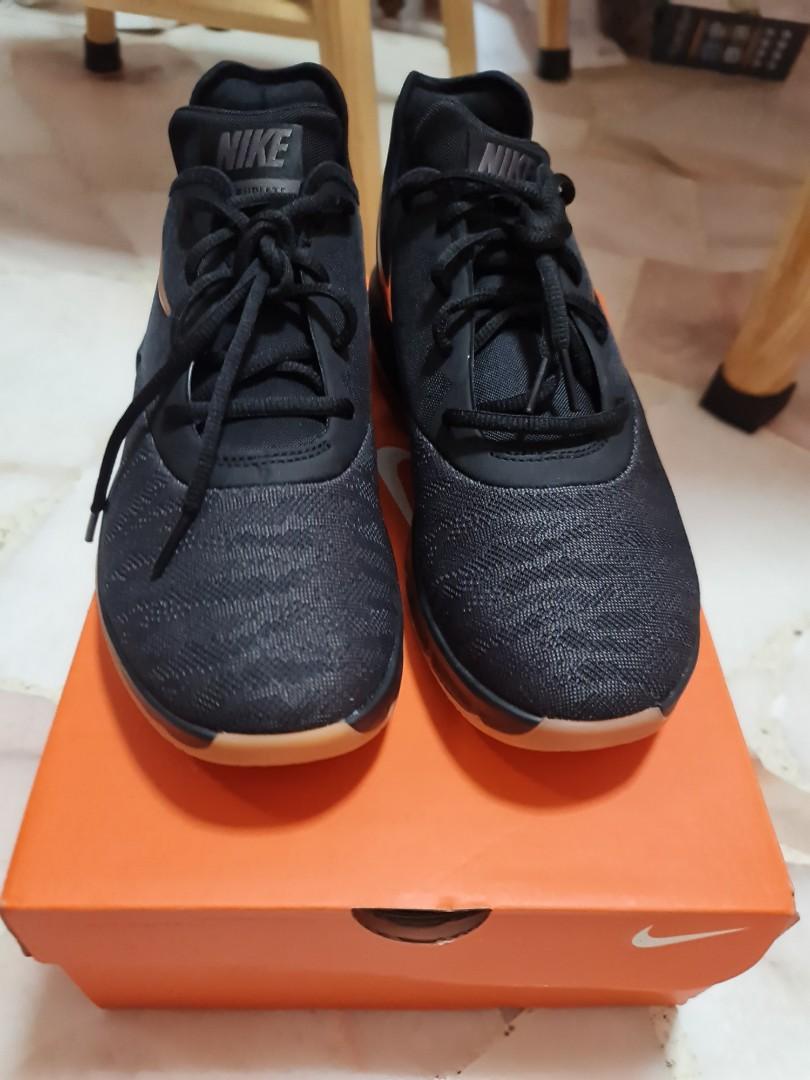 nike air max infuriate 3 low black metallic gold, Men's Fashion, Footwear,  Sneakers on Carousell