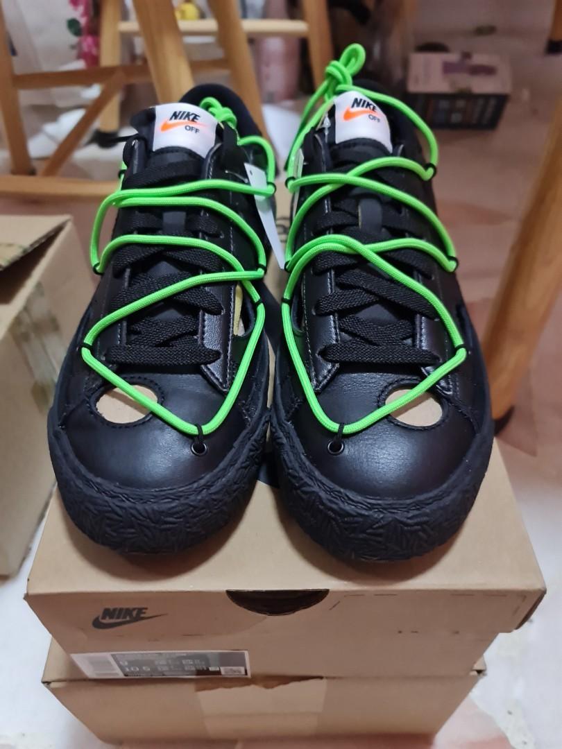 blazer low x off white resell price