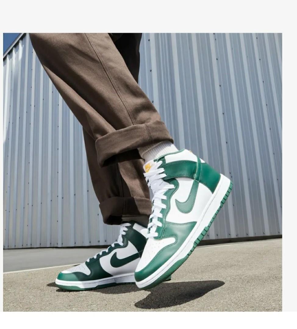 Nike Dunk High Noble Green ('Australia'), Men's Fashion, Footwear