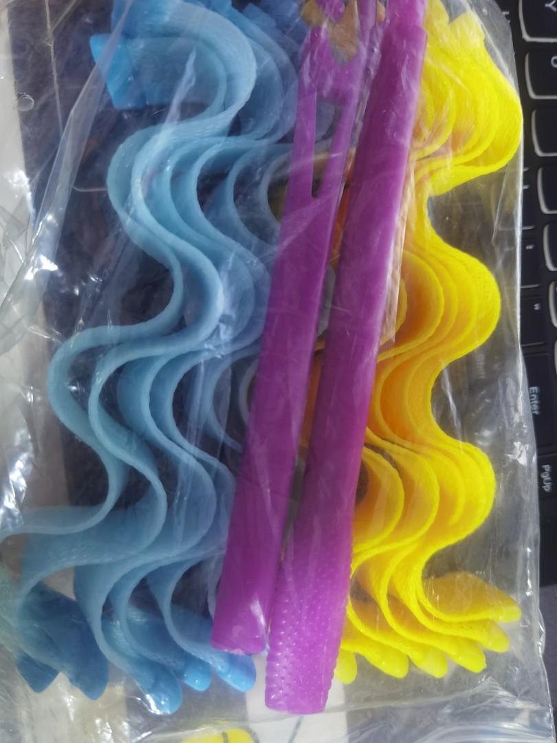 Noodle hair curler, Beauty & Personal Care, Hair on Carousell