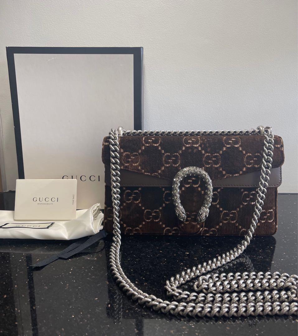 Gucci dionysus velvet small store