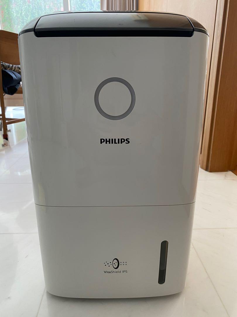 only used half year] 2yr warranty PHILIPS 2-in 1 Air dehumidifier 5000 - DE5205/30, TV & Appliances, Air Purifiers & Dehumidifiers on Carousell