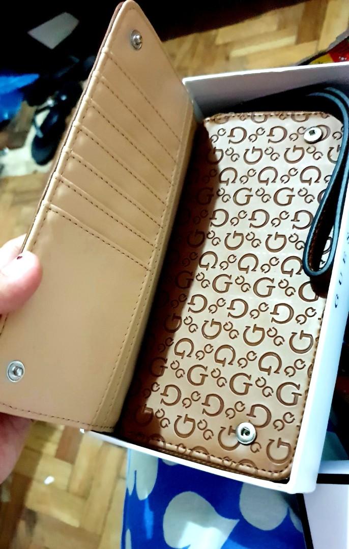 Original Guess Long wallet, Women's Fashion, Bags & Wallets, Wallets