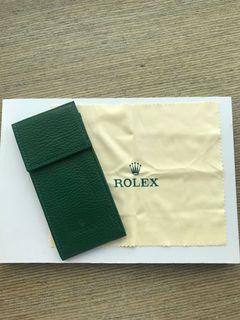 Original Rolex Green Pouch