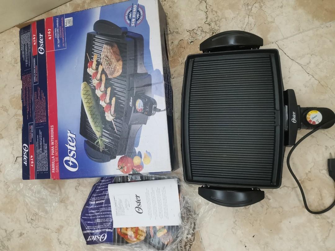 Oster indoor grill family k bbq, brand new condition, TV & Home