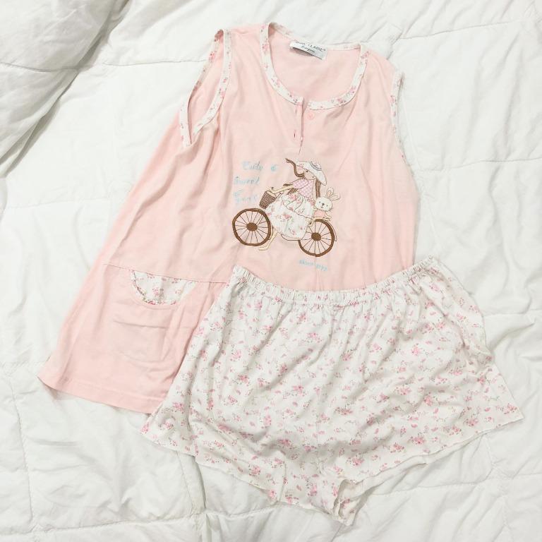 Baju Babydoll Pajama Ayendph Korea Fashion Adult Terno Pajama The