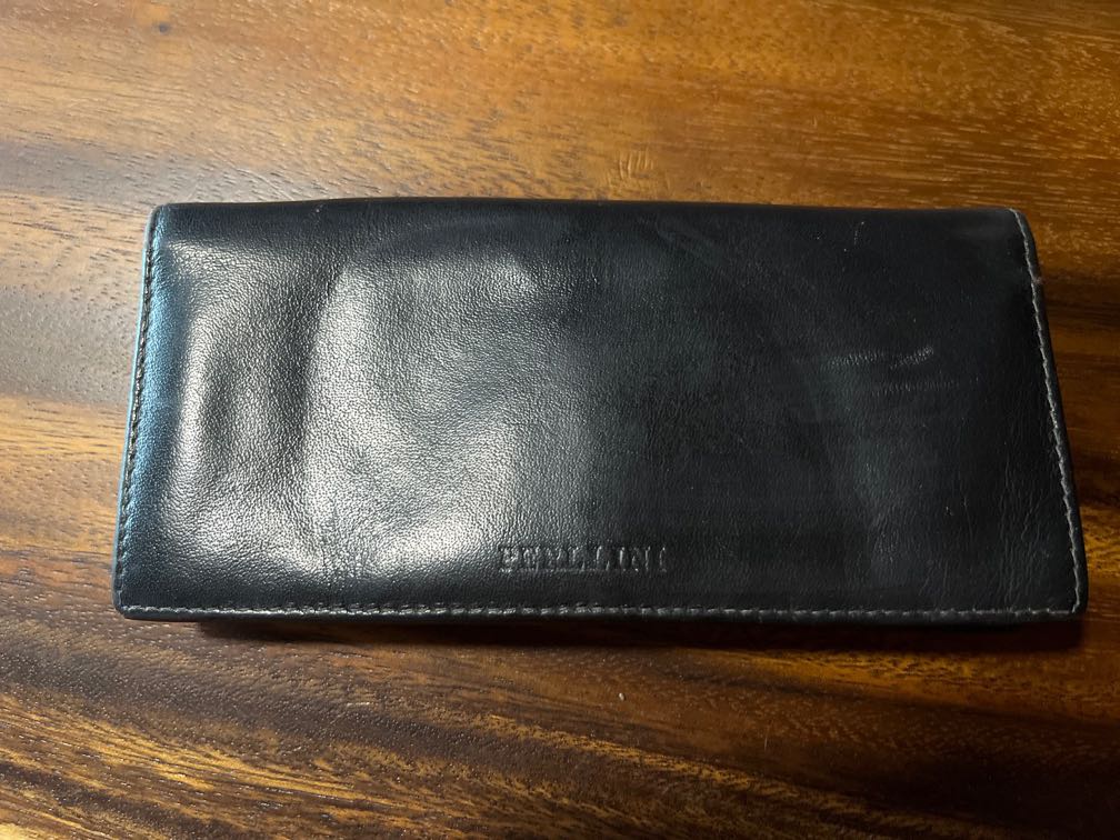 Perllini long leather wallet, Women's Fashion, Bags & Wallets, Wallets ...