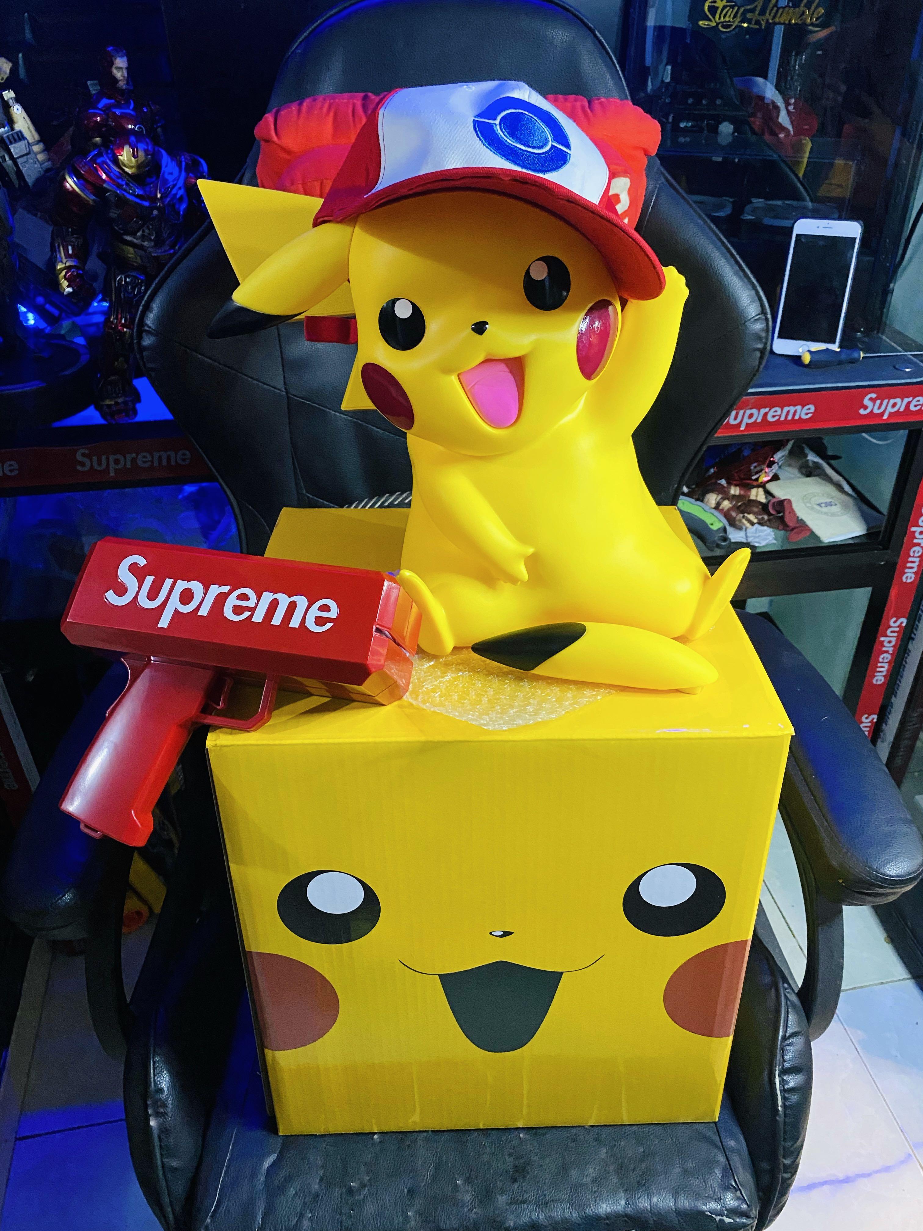 Supreme pikachu sticker discount