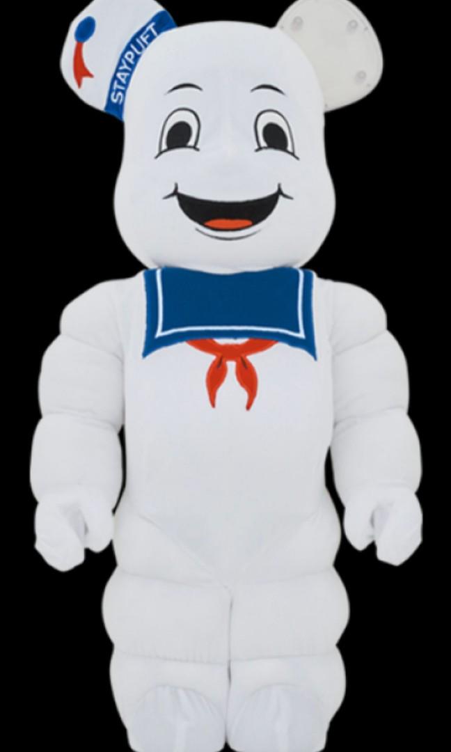 PO Bearbrick Stay Puft Marshmallow Man Costume Ver 1000%