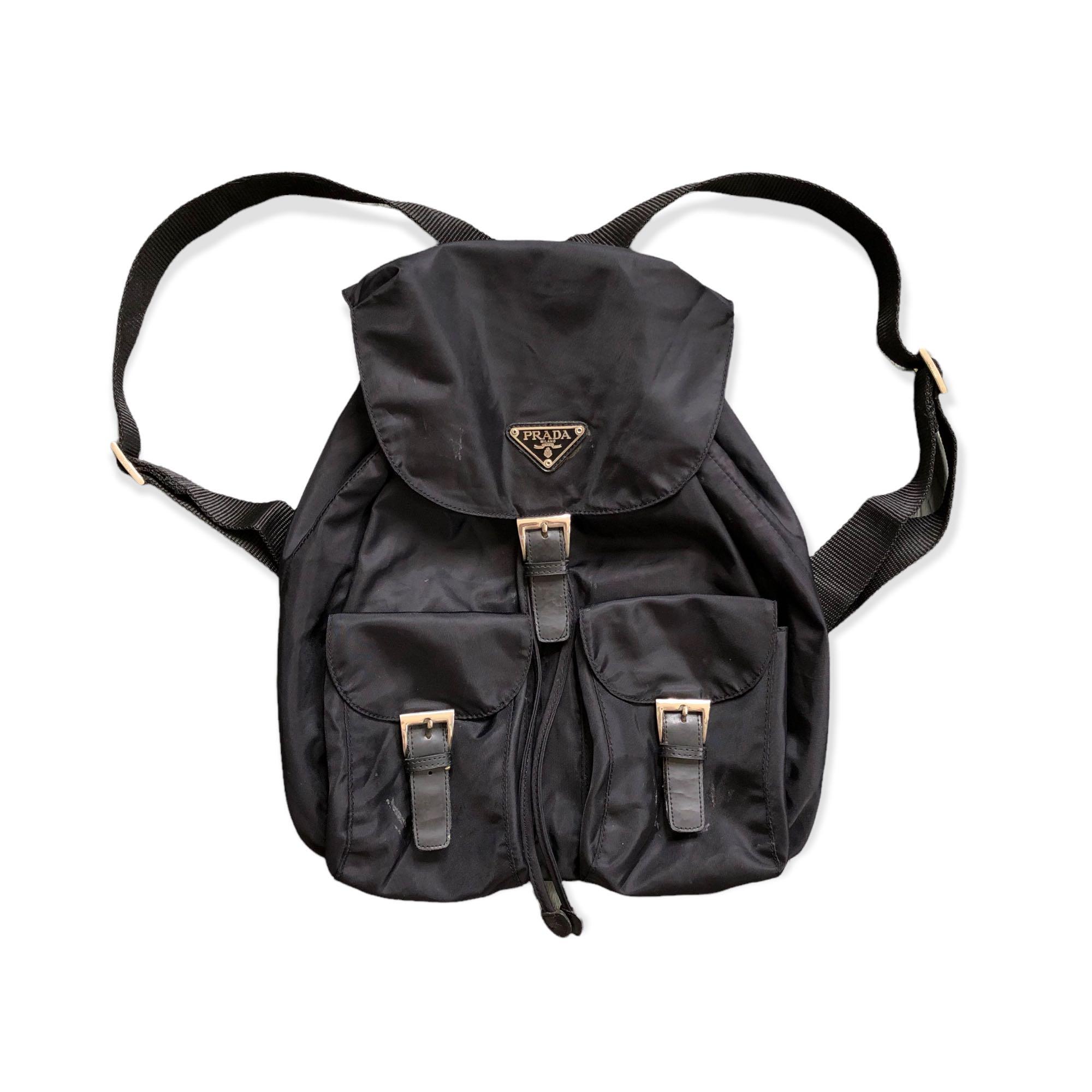 Prada Nylon Backpack, Women's Fashion, Bags & Wallets, Backpacks on  Carousell