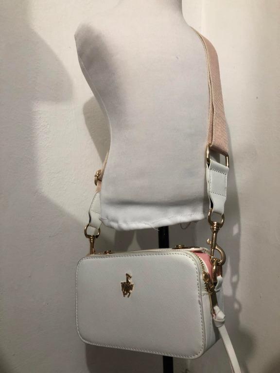 PRE LOVED Swiss Polo Textured Sling Bag Camera Bag