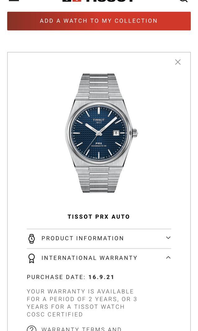 tissot owned by