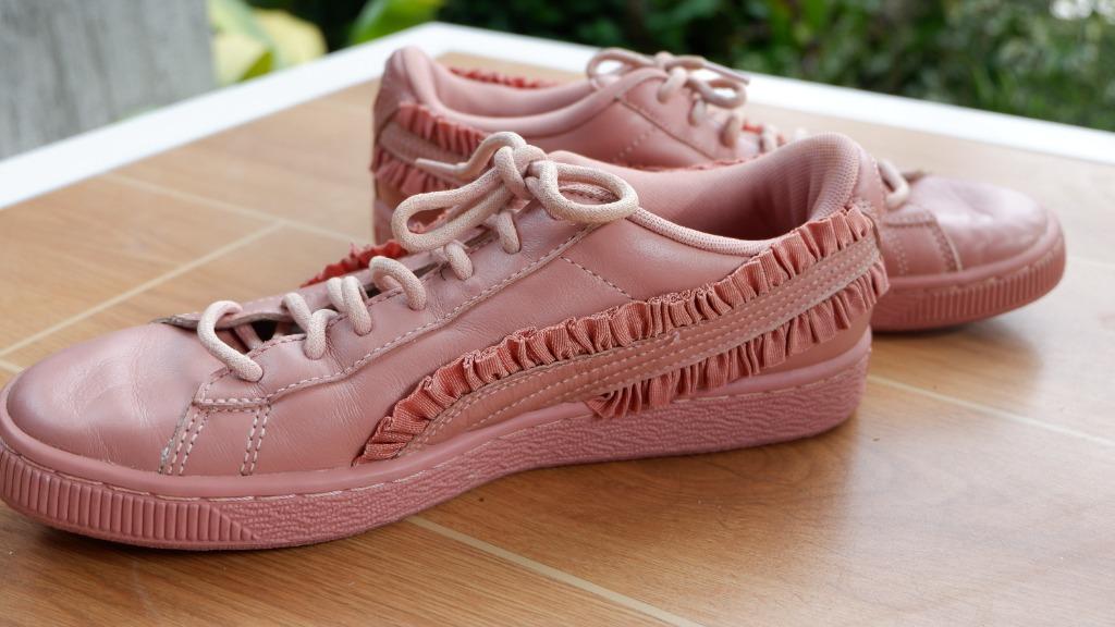 Puma platform velvet crushed gem deals