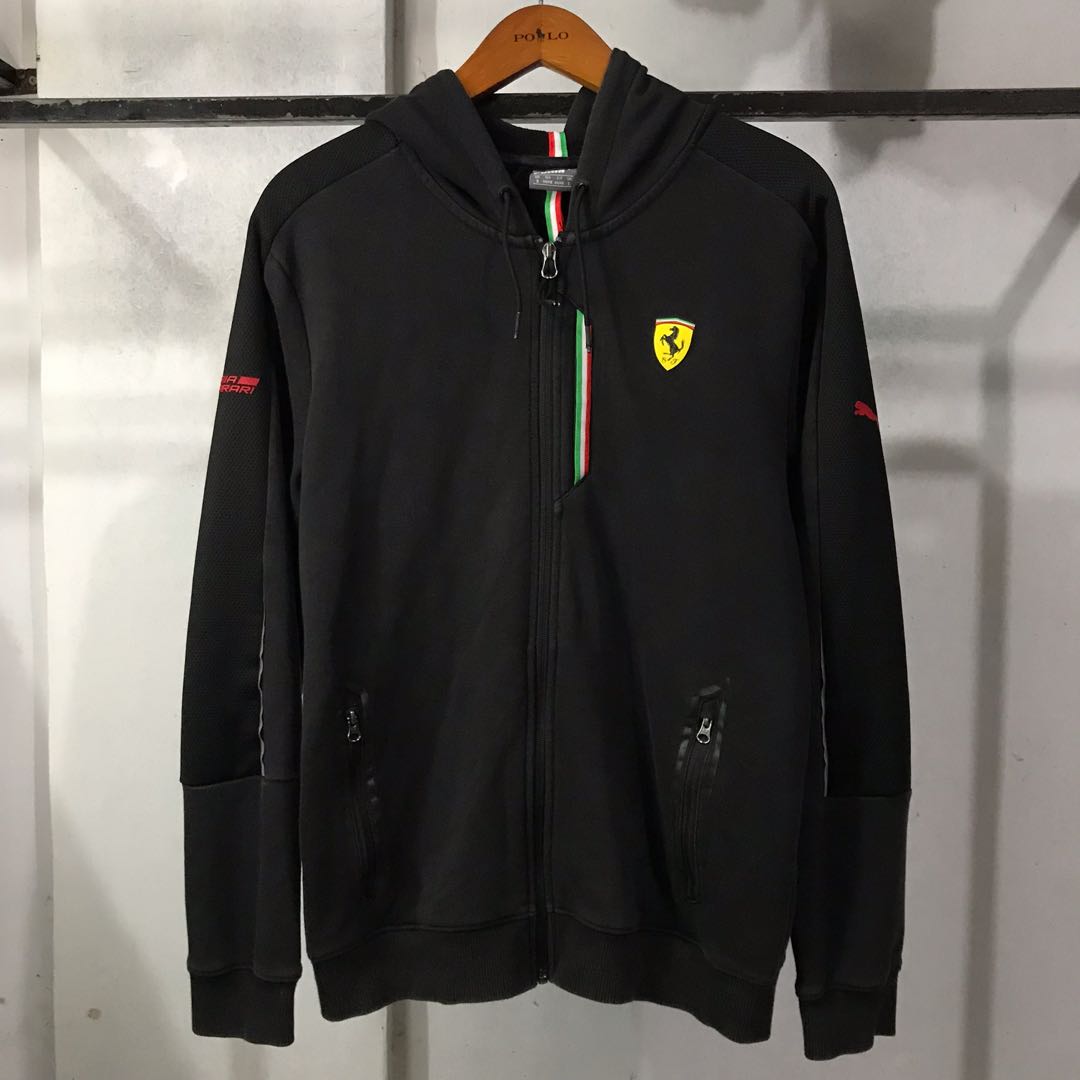 Puma ferrari zip up hoodie clearance