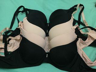 Push Up Bra Tally 8819 Bra Wanita Busa Tebal dengan Motif Polos