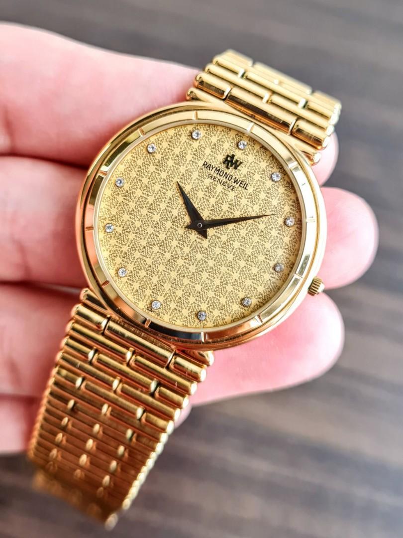 Real gold plated watch outlet