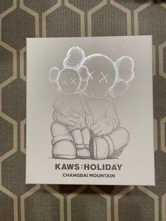 (Ready Stock) KAWS Holiday ChangBai Mountain CBS White