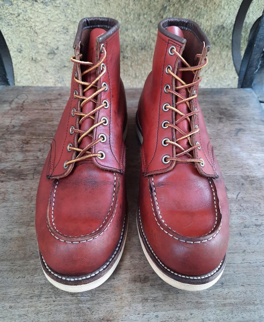 Bottes Red Wing Heritage 8131 Moc Toe, Cuir Oro Russet, Pointure US 8 / EU 41