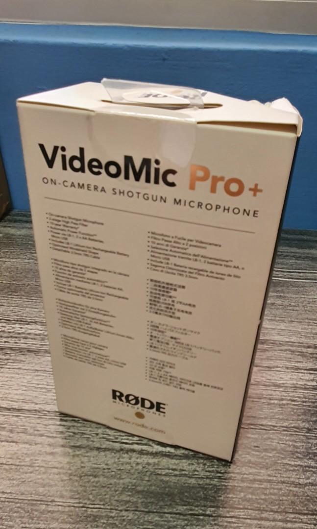 Rode Videomic Pro Plus + Windshield!, Audio, Microphones on Carousell