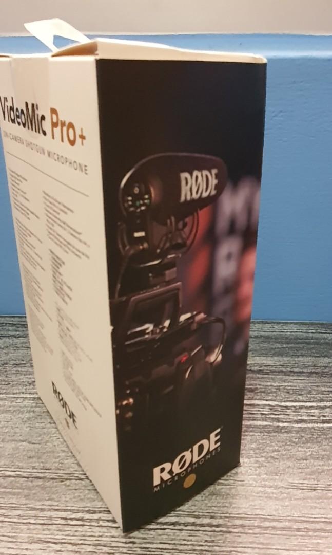 Rode Videomic Pro Plus + Windshield!, Audio, Microphones on Carousell