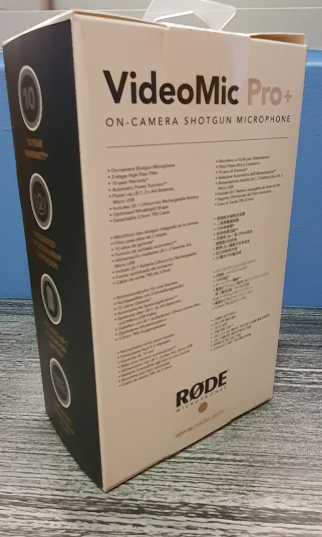 Rode Videomic Pro Plus + Windshield!, Audio, Microphones on Carousell