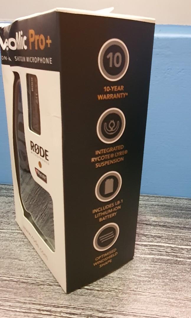Rode Videomic Pro Plus + Windshield!, Audio, Microphones on Carousell