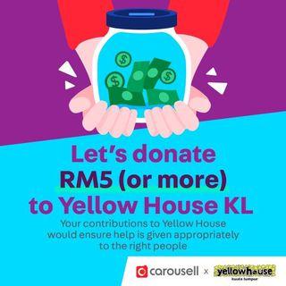 #SamaSamaSapot - Support the disadvantaged by donating RM5 or more :)