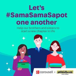 #SamaSamaSapot - Support the disadvantaged by donating work-related items :)